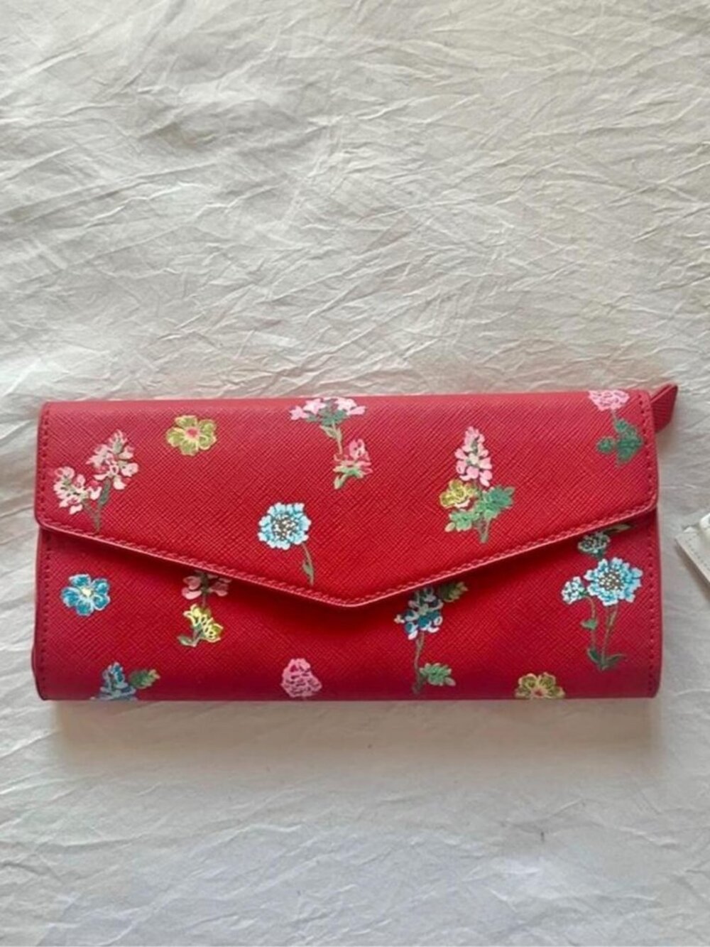 Cath Kidston Red Floral Wallet